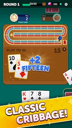 Скриншот 7 — Cribbage Classic - Card Game
