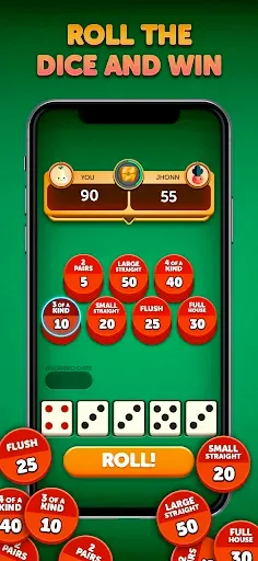 Скриншот 1 — Dice Slam - Fun Classic Game