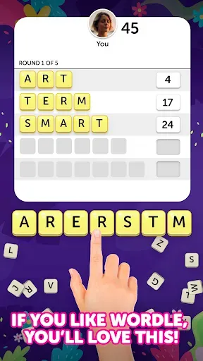Скриншот 2 — Dice Words - Fun Word Game