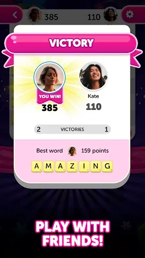 Скриншот 4 — Dice Words - Fun Word Game