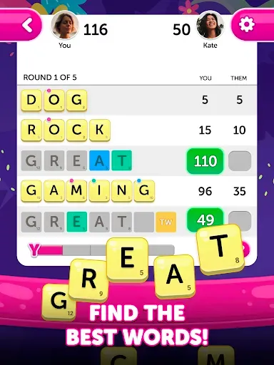 Скриншот 8 — Dice Words - Fun Word Game