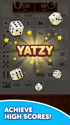Скриншот 3 — Dice Yatzy - Classic Fun Game