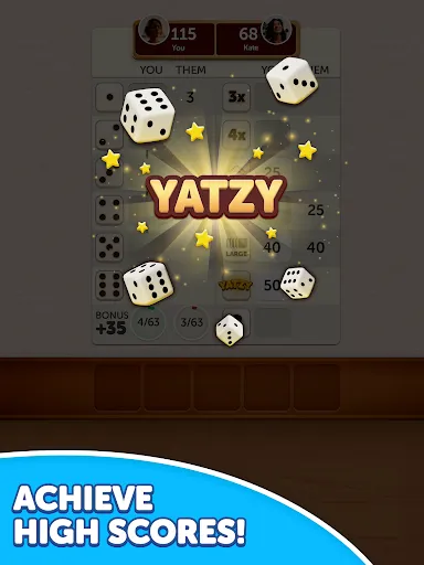 Скриншот 7 — Dice Yatzy - Classic Fun Game
