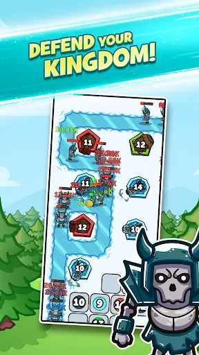 Скриншот 2 — Merge Kingdoms - Tower Defense