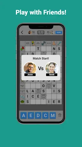 Скриншот 4 — Wordgrams - Crossword & Puzzle