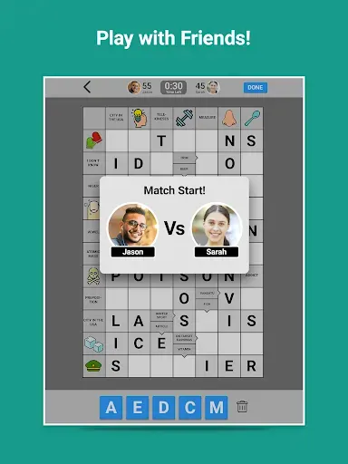 Скриншот 8 — Wordgrams - Crossword & Puzzle