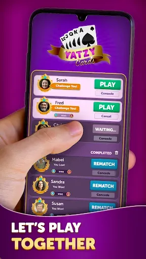 Скриншот 3 — Yatzy Cards