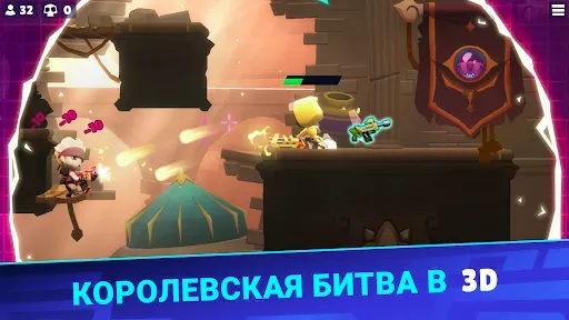 Скриншот 1 — Bullet League - Battle Royale