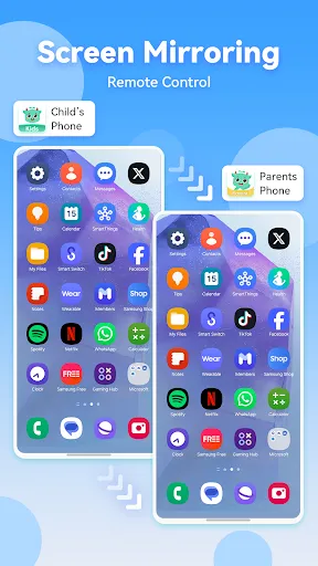 Скриншот 1 — Parental Control - KidsLink