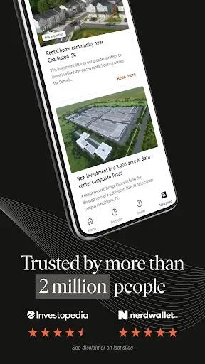 Скриншот 2 — Fundrise: Invest in Alts