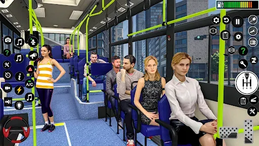 Скриншот 2 — City Bus Simulator: Bus Games
