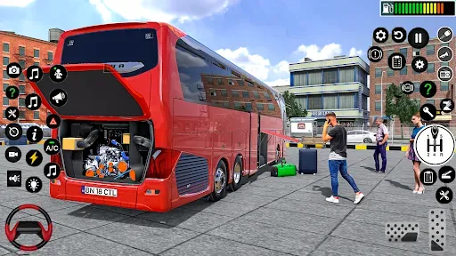 Скриншот 3 — City Bus Simulator: Bus Games