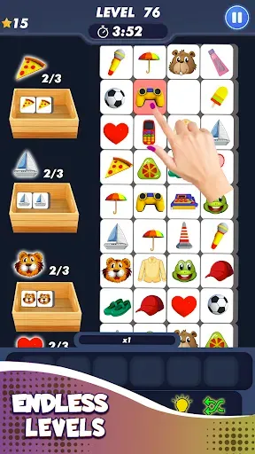 Скриншот 1 — Triple Find: Puzzle Match Game