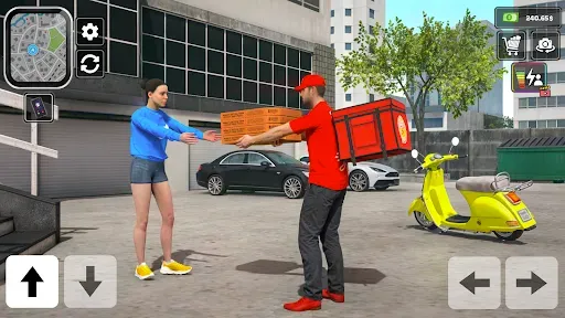 Скриншот 3 — Rider Food Delivery Simulator