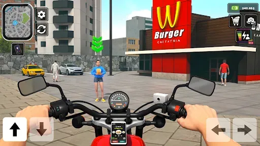 Скриншот 6 — Rider Food Delivery Simulator