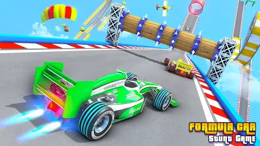 Скриншот 2 — Formula Car Stunt Racer 3D