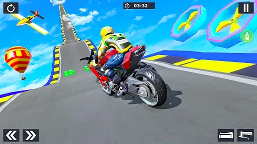 Скриншот 3 — Moto Bike Stunts: Bike Games