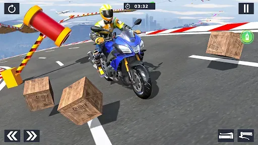 Скриншот 4 — Moto Bike Stunts: Bike Games