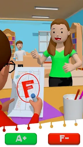 Скриншот 3 — Prankster Student Simulator 3D