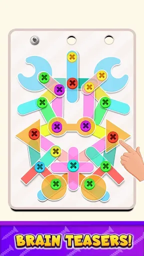 Скриншот 1 — Screw Jam: Nuts & Bolts Puzzle