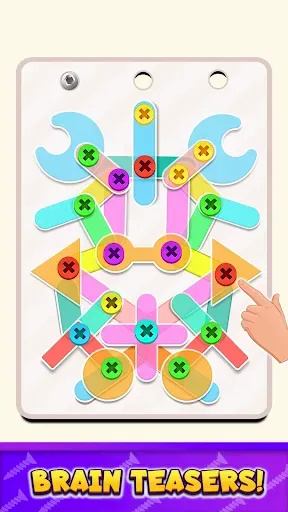 Скриншот 7 — Screw Jam: Nuts & Bolts Puzzle