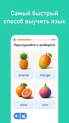 Скриншот 2 — Учить турецкий - 11.000 слов