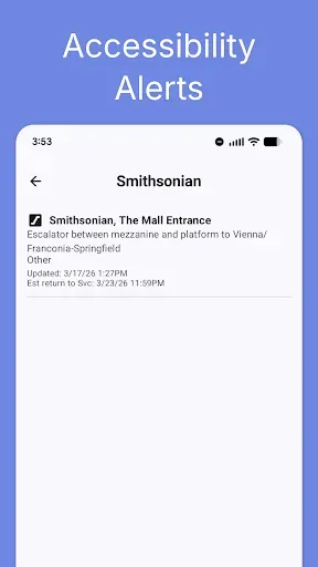 Скриншот 6 — DC Metro & Bus: WMATA Realtime
