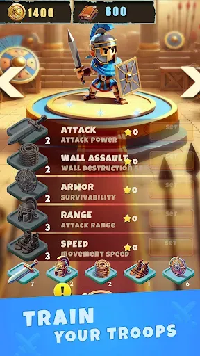 Скриншот 5 — Ancient Empire Clash: Tactical