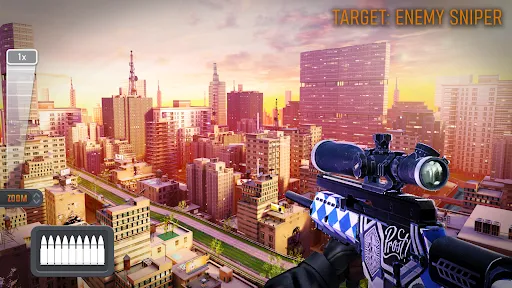 Скриншот 4 — Sniper 3D:игра со стрельбой
