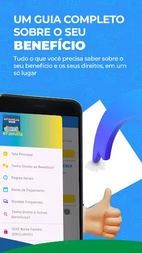 Скриншот 1 — eFAMÍLIA - Benefício e Renda
