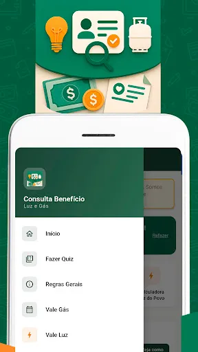 Скриншот 4 — Consulta Benefícios: Luz e Gás