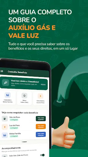 Скриншот 5 — Consulta Benefícios: Luz e Gás