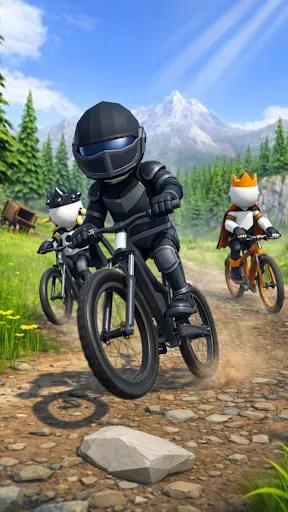 Скриншот 3 — BMX Stunt Cycle - Extreme Race
