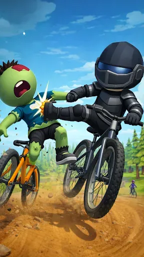 Скриншот 5 — BMX Stunt Cycle - Extreme Race