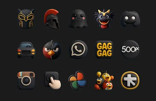 Скриншот 2 — Funko Dark - Icon Pack