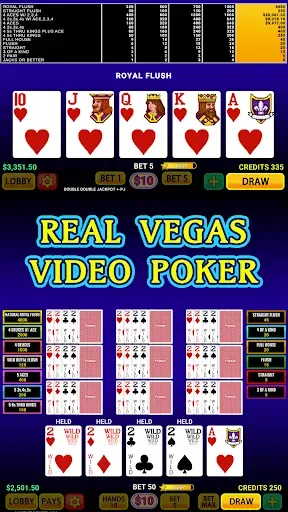 Скриншот 1 — Video Poker Casino Jackpot