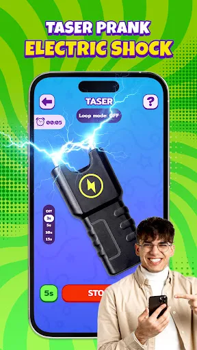 Скриншот 8 — Haircut Prank: Taser & Fart