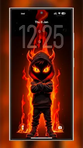Скриншот 3 — Funny Smile Live Wallpaper