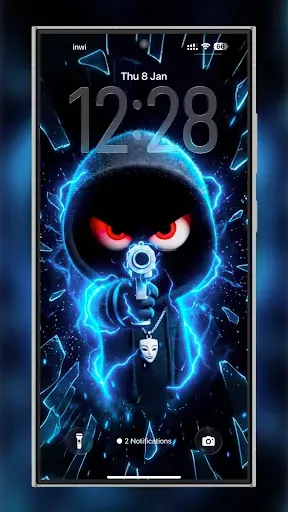 Скриншот 7 — Funny Smile Live Wallpaper