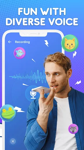 Скриншот 4 — Voice Changer by Sound Effects
