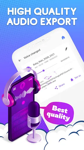 Скриншот 6 — Voice Changer by Sound Effects