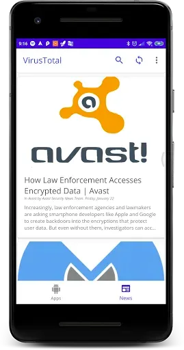 Скриншот 6 — VirusTotal Mobile