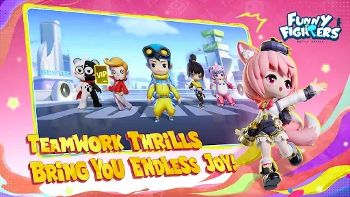 Скриншот 6 — Funny Fighters: Battle Royale