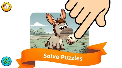 Скриншот 1 — Puzzle Paws: Kids Fun Game