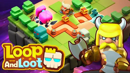 Скриншот 1 — Loop & Loot™: Merge RPG