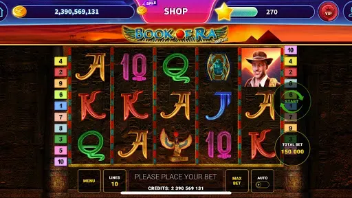 Скриншот 1 — Book of Ra™ Deluxe Slot