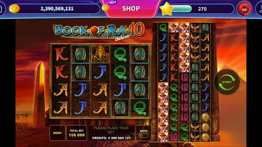 Скриншот 4 — Book of Ra™ Deluxe Slot