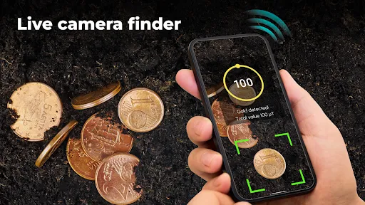 Скриншот 2 — Metal Detector - Metal Finder