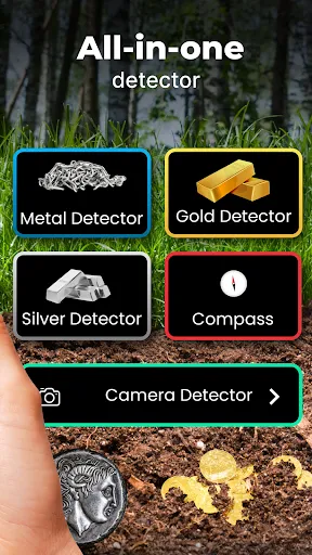 Скриншот 4 — Metal Detector - Metal Finder