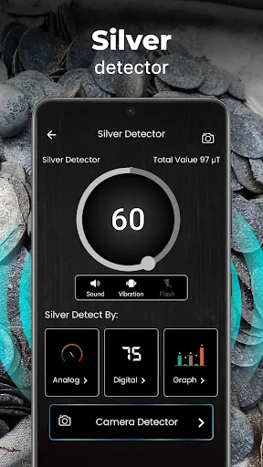 Скриншот 7 — Metal Detector - Metal Finder